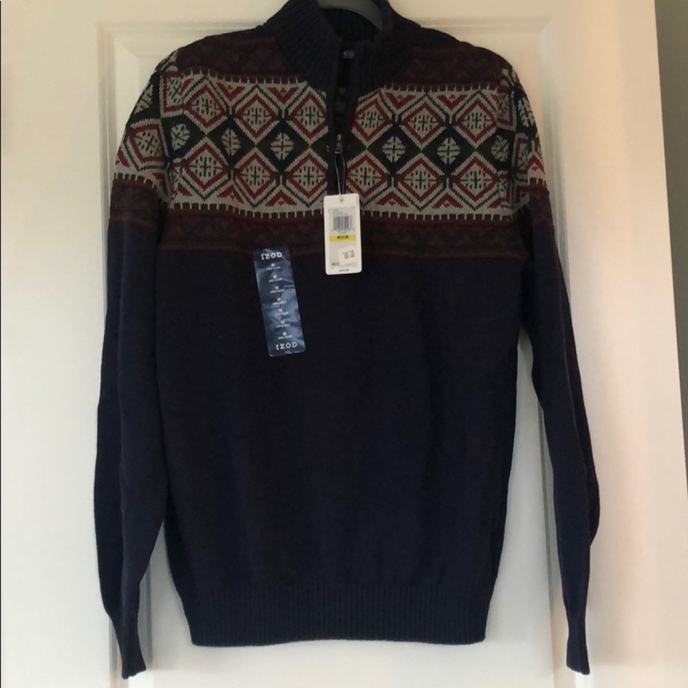 NWT Men’s Half Zip Sweater